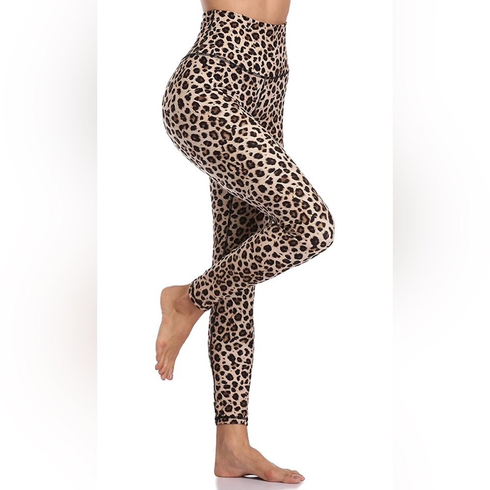 Colorfulkoala Women's Buttery Soft High Waisted Yoga Pants 7/8 Length Leggings-M